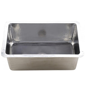 Thompson Traders Hammered Stainless Pisa Villa KSU-3020HSS Stainless Steel
(Hammered)