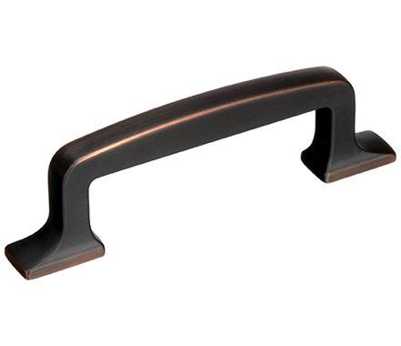 Amerock Cabinet Pull Oil Rubbed Bronze 3 inch (76 mm) Center to Center Westerly 1 Pack Drawer Pull Drawer Handle Cabinet Hardware