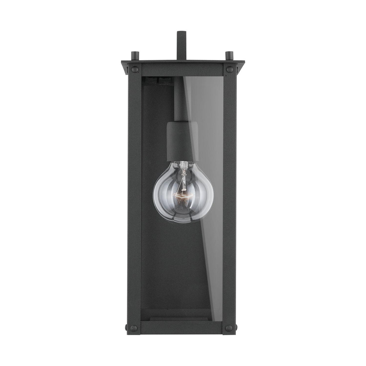 Capital Lighting 934611BK Hunt 1-Light Wall Mount Black