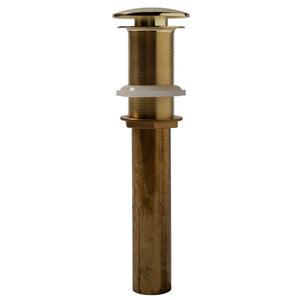 Thompson Traders Antique Satin Gold Soft Touch Pop Up Drain Soft Touch Pop Up TDP15-ASG Antique Satin Gold