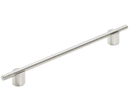 Amerock Cabinet Pull Polished Nickel 10-1/16 inch (256 mm) Center to Center Transcendent 1 Pack Drawer Pull Drawer Handle Cabinet Hardware