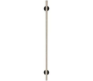 Amerock Cabinet Pull Matte Black/Polished Nickel 12-5/8 inch (320 mm) Center to Center Transcendent 1 Pack Drawer Pull Drawer Handle Cabinet Hardware