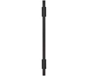 Amerock Cabinet Pull Matte Black/Matte Black 6-5/16 inch (160 mm) Center to Center Urbanite 1 Pack Drawer Pull Drawer Handle Cabinet Hardware