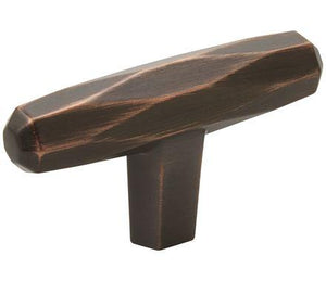 Amerock Cabinet Knob Oil Rubbed Bronze 2-1/2 inch (64 mm) Length St. Vincent 1 Pack Drawer Knob Cabinet Hardware