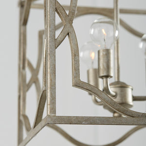 Capital Lighting 9481AS Blakely 3 Light Foyer Antique Silver