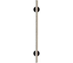Amerock Cabinet Pull Matte Black/Polished Nickel 7-9/16 inch (192 mm) Center to Center Transcendent 1 Pack Drawer Pull Drawer Handle Cabinet Hardware