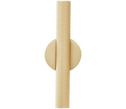 Amerock Cabinet Pull Matte Gold 5/8 inch (16 mm) Center to Center Transcendent 1 Pack Drawer Pull Drawer Handle Cabinet Hardware