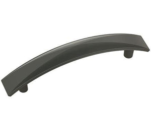 Amerock Cabinet Pull Matte Black 3-3/4 inch (96 mm) Center-to-Center Extensity 1 Pack Drawer Pull Drawer Handle Cabinet Hardware