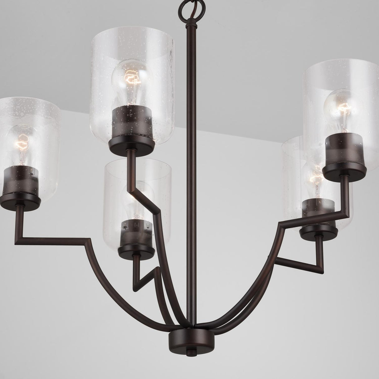 Capital Lighting 439351BZ-500 Carter 5 Light Chandelier Bronze