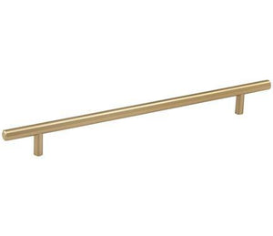 Amerock Cabinet Pull Golden Champagne 10-1/16 inch (256 mm) Center to Center Bar Pulls 1 Pack Drawer Pull Drawer Handle Cabinet Hardware