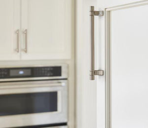 Amerock Cabinet Pull Satin Nickel 6-5/16 inch (160 mm) Center to Center Davenport 1 Pack Drawer Pull Drawer Handle Cabinet Hardware