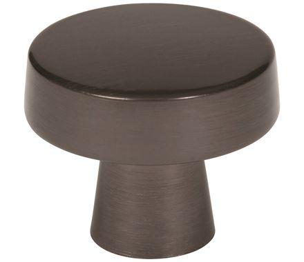 Amerock Cabinet Knob Gunmetal 1-5/8 inch (41 mm) Diameter Blackrock 1 Pack Drawer Knob Cabinet Hardware