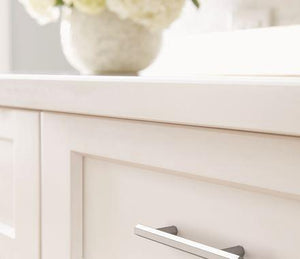 Amerock Cabinet Pull Polished Chrome 3-3/4 inch (96 mm) Center-to-Center Caliber 1 Pack Drawer Pull Cabinet Handle Cabinet Hardware