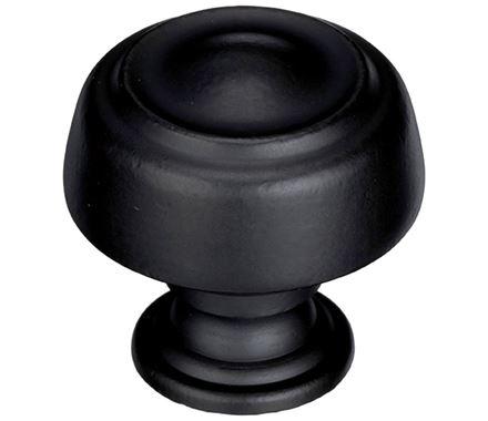 Amerock Cabinet Knob Black Bronze 1-5/8 inch (41 mm) Diameter Kane 1 Pack Drawer Knob Cabinet Hardware