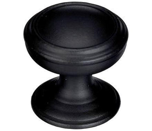 Amerock Cabinet Knob Black Bronze 1-1/4 inch (32 mm) Diameter Revitalize 1 Pack Drawer Knob Cabinet Hardware
