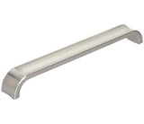 Amerock Cabinet Pull Satin Nickel 7-9/16 inch (192 mm) Center to Center Concentric 1 Pack Drawer Pull Drawer Handle Cabinet Hardware