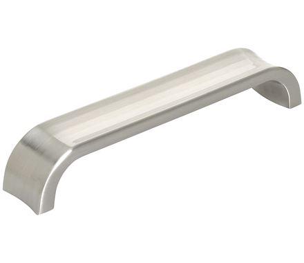 Amerock Cabinet Pull Satin Nickel 5-1/16 inch (128 mm) Center to Center Concentric 1 Pack Drawer Pull Drawer Handle Cabinet Hardware