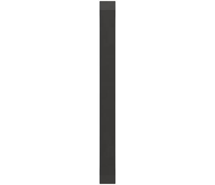Amerock Cabinet Pull Matte Black 6-5/16 inch (160 mm) Center-to-Center Premise 1 Pack Drawer Pull Cabinet Handle Cabinet Hardware
