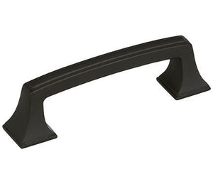 Amerock Cabinet Pull Black Bronze 3 inch (76 mm) Center to Center Mulholland 1 Pack Drawer Pull Drawer Handle Cabinet Hardware