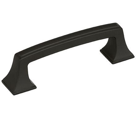 Amerock Cabinet Pull Black Bronze 3 inch (76 mm) Center to Center Mulholland 1 Pack Drawer Pull Drawer Handle Cabinet Hardware