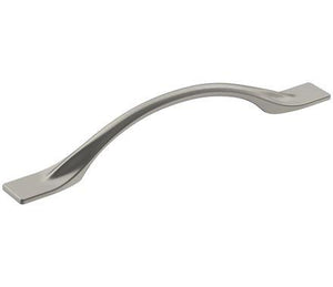 Amerock Cabinet Pull Satin Nickel 5-1/16 inch (128 mm) Center-to-Center Uprise 1 Pack Drawer Pull Cabinet Handle Cabinet Hardware