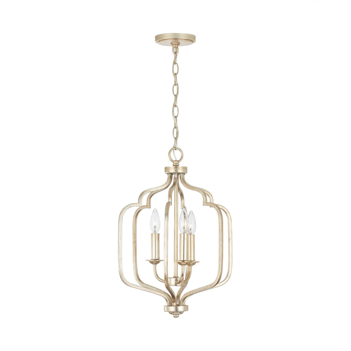 Capital Lighting 538731WG Ophelia 3 Light Foyer Winter Gold