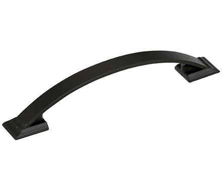 Amerock Cabinet Pull Black Bronze 5-1/16 inch (128 mm) Center to Center Candler 1 Pack Drawer Pull Drawer Handle Cabinet Hardware