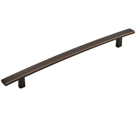 Amerock Appliance Pull Oil Rubbed Bronze 12 inch (305 mm) Center to Center Cyprus 1 Pack Drawer Pull Drawer Handle Cabinet Hardware