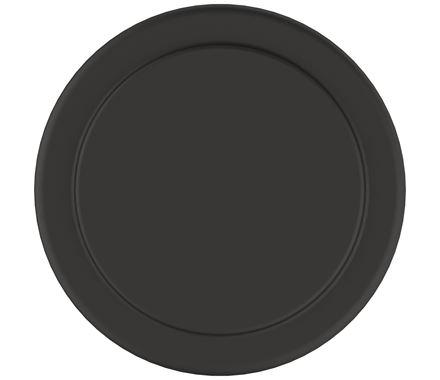 Amerock Cabinet Knob Matte Black 1-1/2 inch (38 mm) Diameter Exceed 1 Pack Drawer Knob Cabinet Hardware