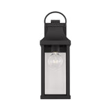 Capital Lighting 946411BK Bradford 1 Light Outdoor Wall Lantern Black