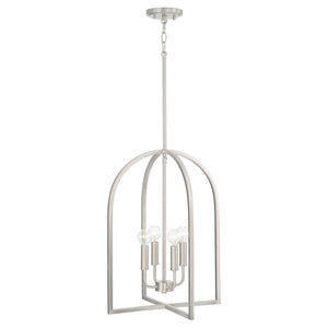 Capital Lighting 548841BN Lawson 4 Light Foyer Brushed Nickel
