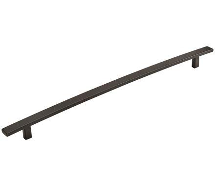 Amerock Appliance Pull Black Bronze 18 inch (457 mm) Center to Center Cyprus 1 Pack Drawer Pull Drawer Handle Cabinet Hardware