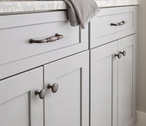 Amerock Cabinet Pull Oil Rubbed Bronze 5-1/16 inch (128 mm) Center to Center Granby 1 Pack Drawer Pull Drawer Handle Cabinet Hardware