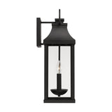 Capital Lighting 946421BK Bradford 2 Light Outdoor Wall Lantern Black