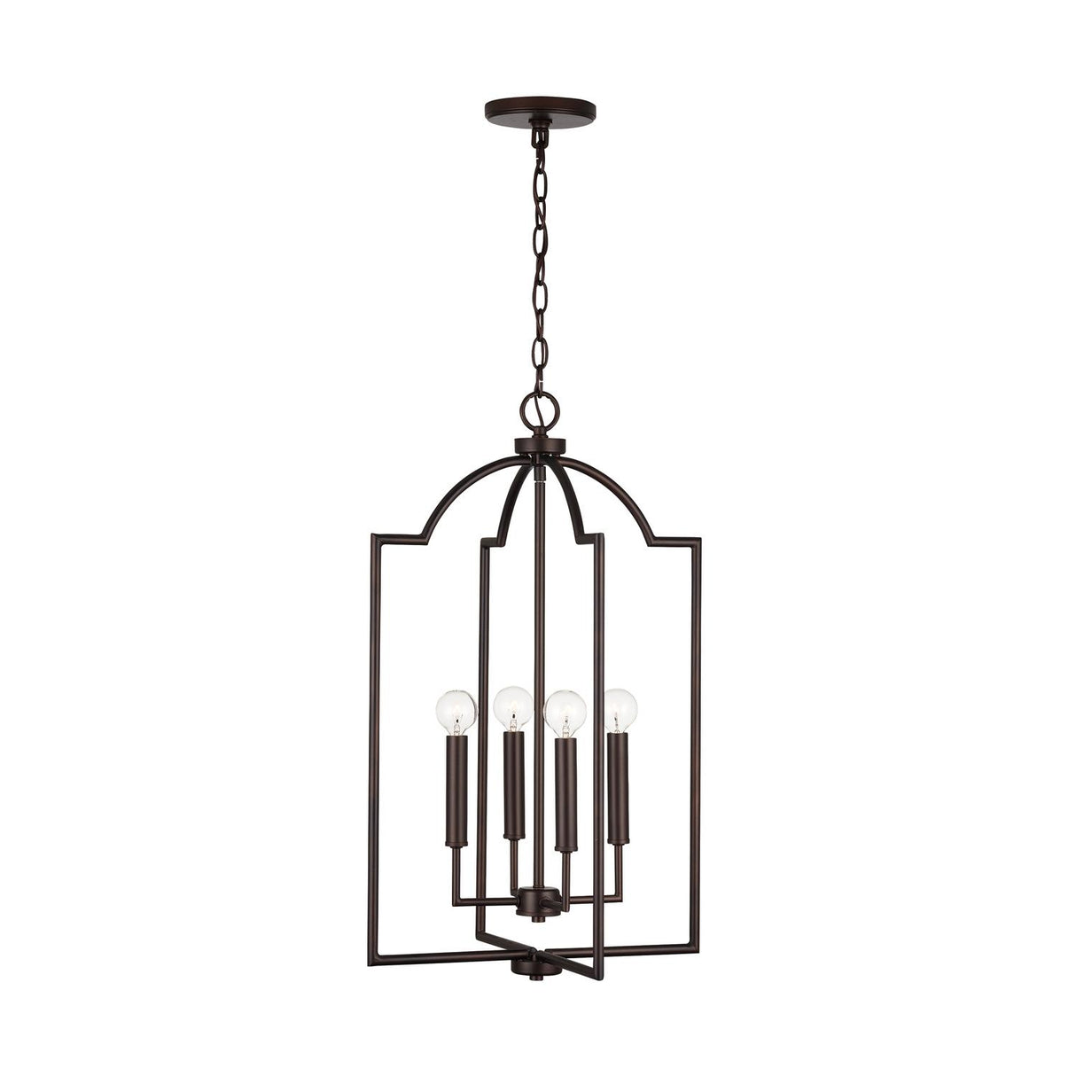 Capital Lighting 539341BZ Carter 4 Light Foyer Bronze