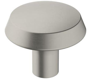 Amerock Cabinet Knob Satin Nickel 1-1/4 inch (32mm) Diameter Premise 1Pack Drawer Knob Cabinet Hardware