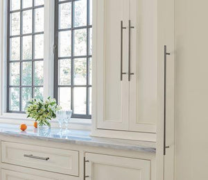 Amerock Cabinet Pull Gunmetal 18-7/8 inch (480 mm) Center to Center Bar Pulls 1 Pack Drawer Pull Drawer Handle Cabinet Hardware