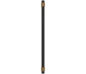 Amerock Cabinet Pull Matte Black/Champagne Bronze 8-13/16 inch (224 mm) Center-to-Center Mergence 1 Pack Drawer Pull Cabinet Handle Cabinet Hardware