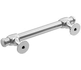 Amerock Cabinet Pull Polished Chrome 3-3/4 inch (96 mm) Center-to-Center Winsome 1 Pack Drawer Pull Cabinet Handle Cabinet Hardware