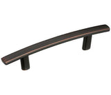 Amerock Cabinet Pull Oil Rubbed Bronze 3 inch (76 mm) Center to Center Cyprus 1 Pack Drawer Pull Drawer Handle Cabinet Hardware