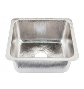 Thompson Traders Hammered Nickel Como Bar/prep Sink Rivera KPU-1715BRN Nickel
(Hammered)