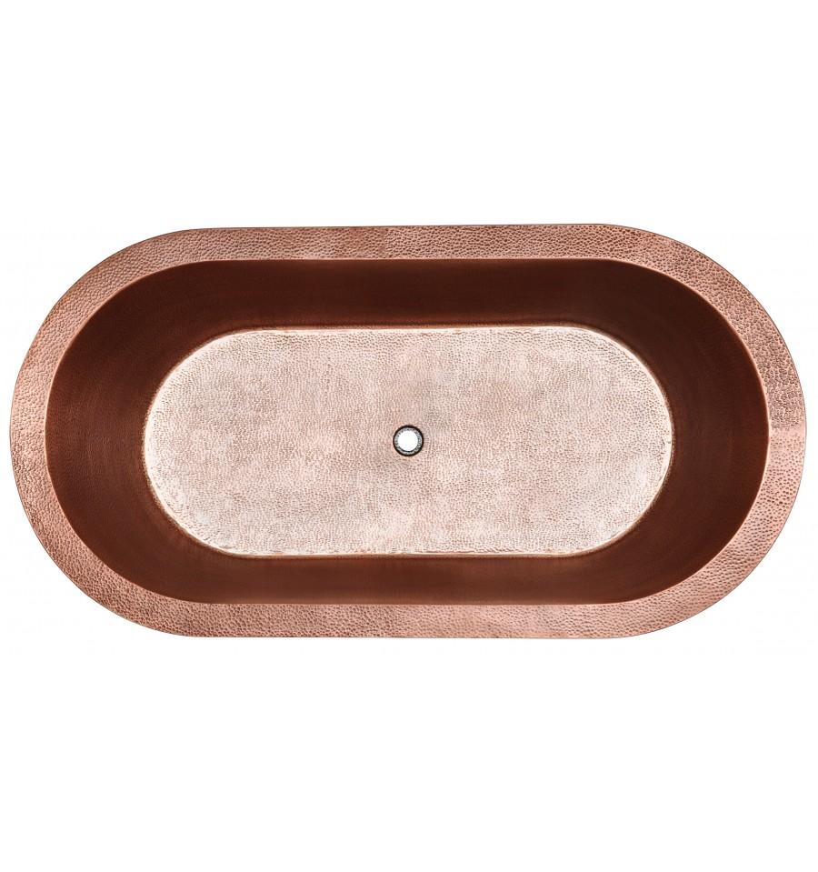 Thompson Traders Caladonia Tub Cuitzeo TBT-6960-DW Antique Copper
(Hammered)

**Drain not included**
^^see note below