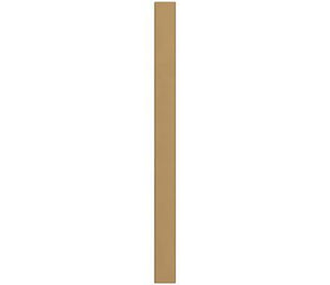 Amerock Cabinet Pull Champagne Bronze 5-1/16 inch (128 mm) Center-to-Center Monument 1 Pack Drawer Pull Cabinet Handle Cabinet Hardware