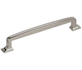 Amerock Cabinet Pull Polished Nickel 6-5/16 inch (160 mm) Center to Center Westerly 1 Pack Drawer Pull Drawer Handle Cabinet Hardware