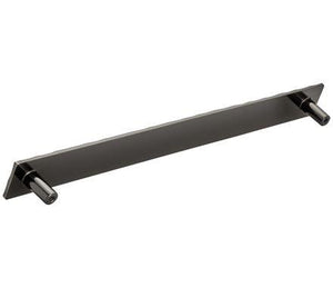 Amerock Cabinet Pull Gunmetal 10-1/16 inch (256 mm) Center to Center Kamari 1 Pack Drawer Pull Drawer Handle Cabinet Hardware