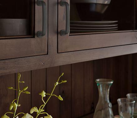 Amerock Cabinet Pull Matte Black 3-3/4 inch (96 mm) Center-to-Center Surpass 1 Pack Drawer Pull Cabinet Handle Cabinet Hardware