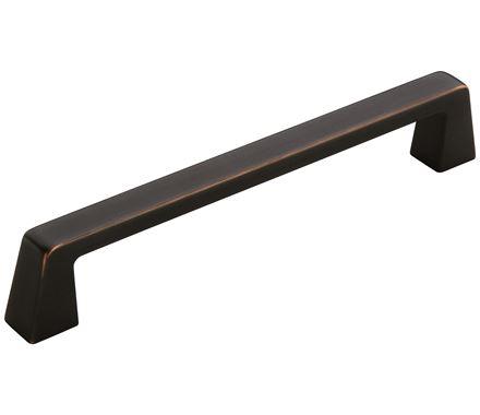 Amerock Cabinet Pull Oil Rubbed Bronze 6-5/16 inch (160 mm) Center to Center Blackrock 1 Pack Drawer Pull Drawer Handle Cabinet Hardware