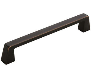 Amerock Cabinet Pull Oil Rubbed Bronze 6-5/16 inch (160 mm) Center to Center Blackrock 1 Pack Drawer Pull Drawer Handle Cabinet Hardware