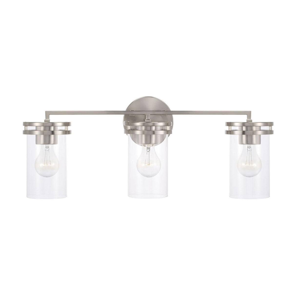 Capital Lighting 148731BN-539 Fuller 3 Light Vanity Brushed Nickel