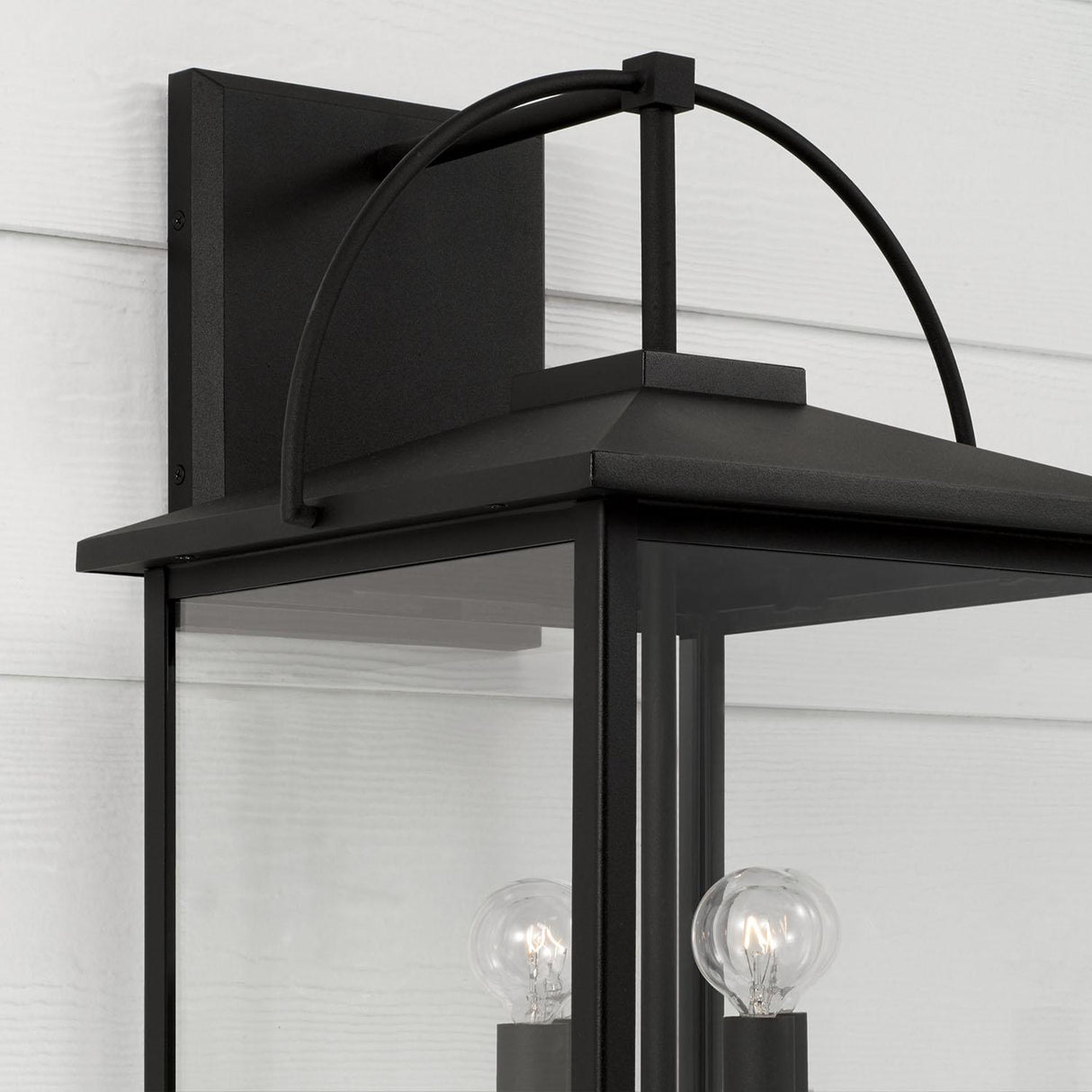 Capital Lighting 948041BK Bryson 4 Light Outdoor Wall Lantern Black